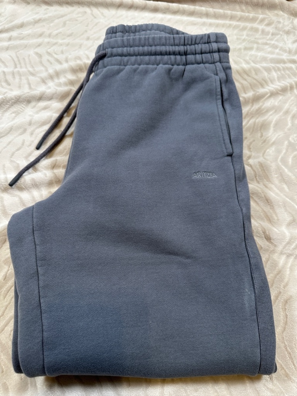 Aritzia Charcoal Gray Track Pants Joggers